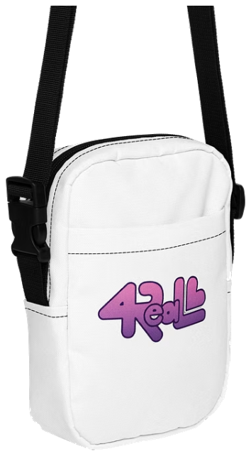 4Real logo crossbody bag