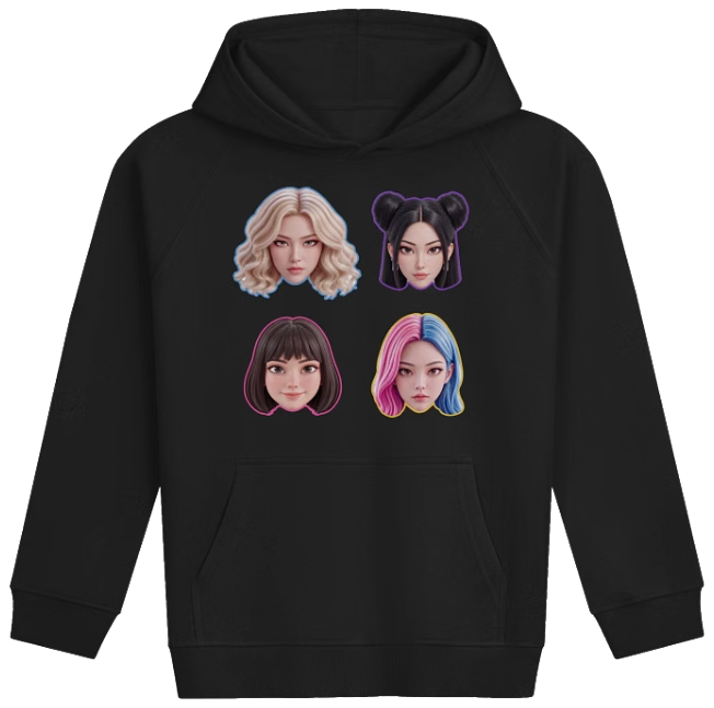 4Real four heads hoodie